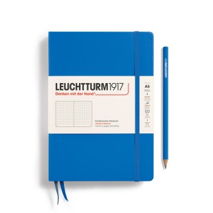 Блокнот в точку Leuchtturm1917 "Hardcover" A5, 251стр., 80г/м2, цвет: Небесный (369788)