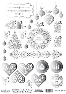 Трансфер натирка SILVER SD-005 30х42см, шт