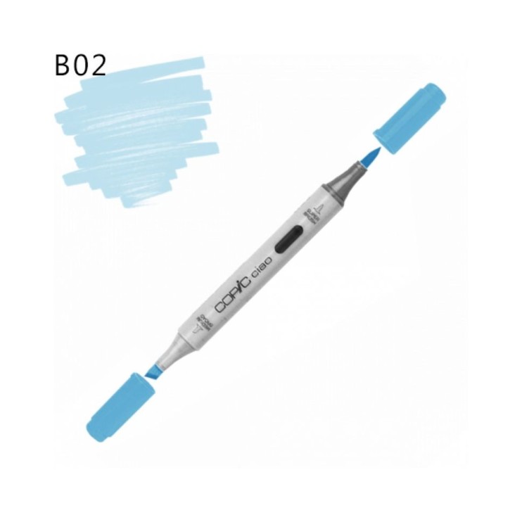 Маркер для скетчинга COPIC "CIAO" B02 Robin's Egg Blue