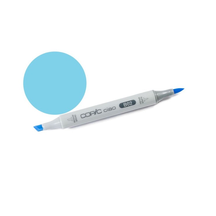 Маркер для скетчинга COPIC "CIAO" B02 Robin's Egg Blue