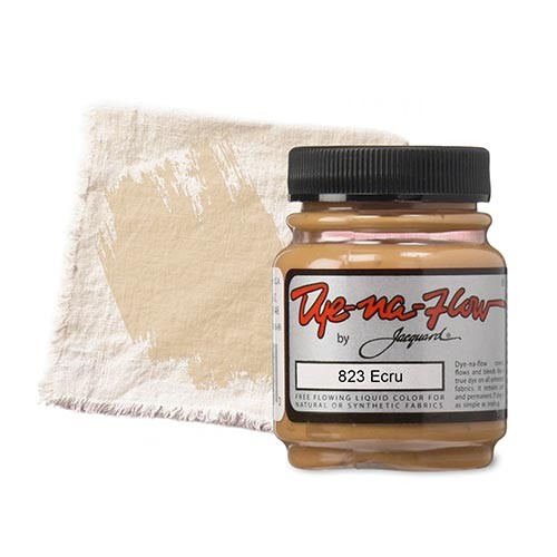 Краска по светлым тканям Jacquard "Dye-na-Flow" 823 Ecru (экрю), 66мл