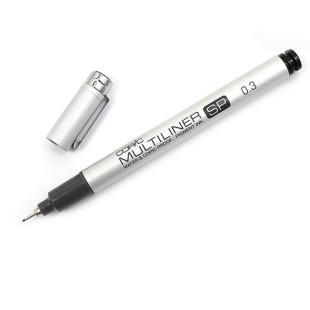 Капиллярная ручка Copic "Multiliner SP" размер 0.3, черный