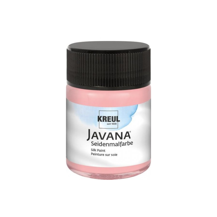 Краска растекающаяся по шелку Kreul "Javana Seidenmalfarbe" 50 мл, старая роза
