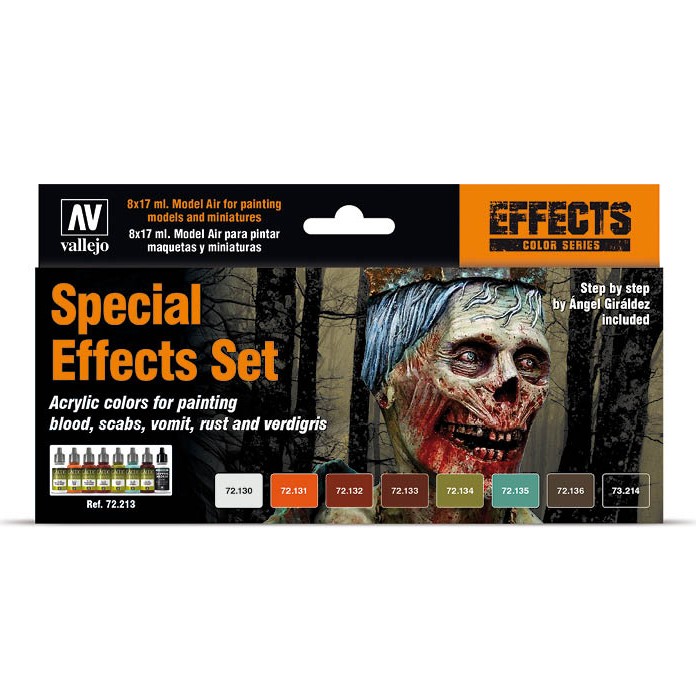 Набор красок для моделизма Game Color "Special Effects Set" 72.213, 8 оттенков