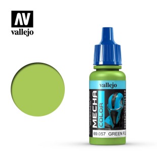 Краска для сборных моделей Vallejo "Mecha Color" 69.057 (Green Fluorescent)