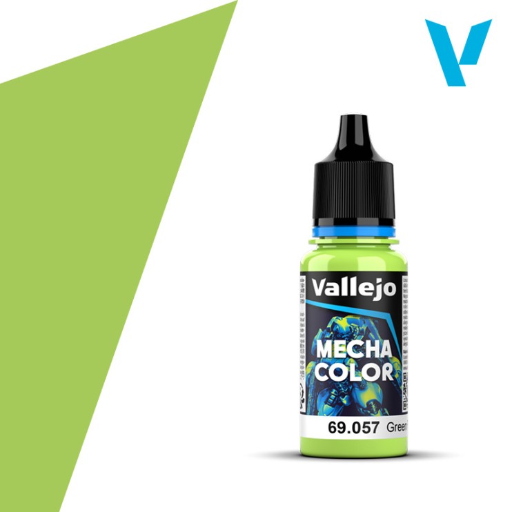 Акриловая краска Vallejo "Mecha Color" 69.057 Green Fluorescent