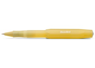 Ручка-роллер Kaweco "Frosted Sport" F (0,7мм),  Banana + доп. стержень (10001837)
