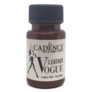 Краска для кожи Cadence Leather Vogue LV11 коричневый 50мл