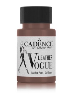 Краска для кожи Cadence Leather Vogue LV11 коричневый 50мл