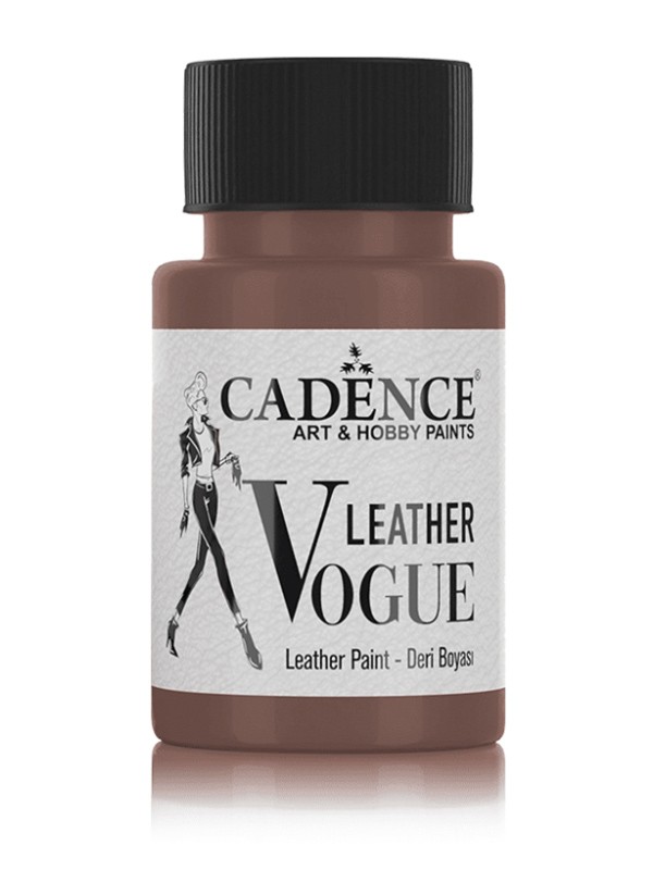 Краска для кожи Leather Vogue LV11 коричневый 50мл