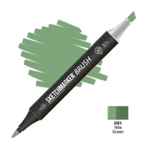 Маркер SketchMarker "Brush" G81 Nile Green
