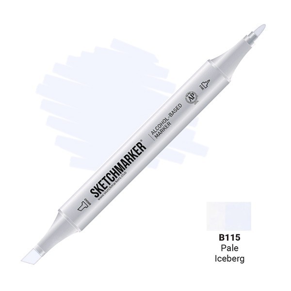 Маркер двусторонний Sketchmarker "Classic" B115 Бледный айсберг