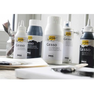 Грунт акриловый Solo Goya "Gesso" белый, 250 мл