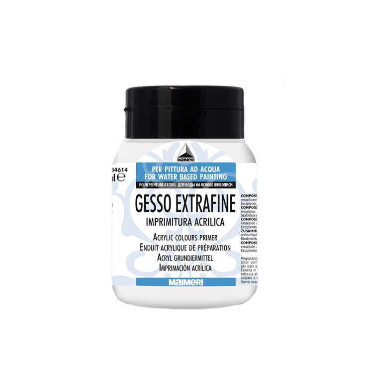 Грунт акриловый Maimeri "Gesso Extrafine" белый, 500мл (5834614)