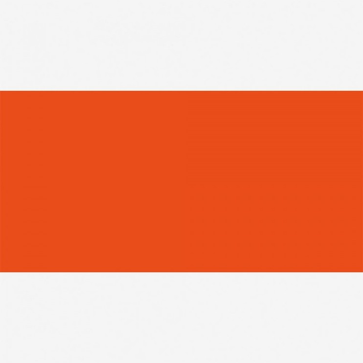 Гуашь Shinhan "Designers GOUACHE" №020(B) Brilliant orange (Оранжевый бриллиантовый), туба 15мл