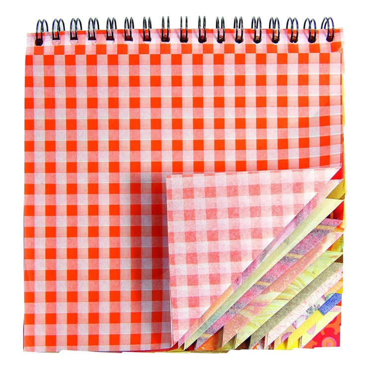 Блок бумаги для декупажа Decopatch "Decopad Colour Block" Orange, 48л, 15х16см (BLOC01)