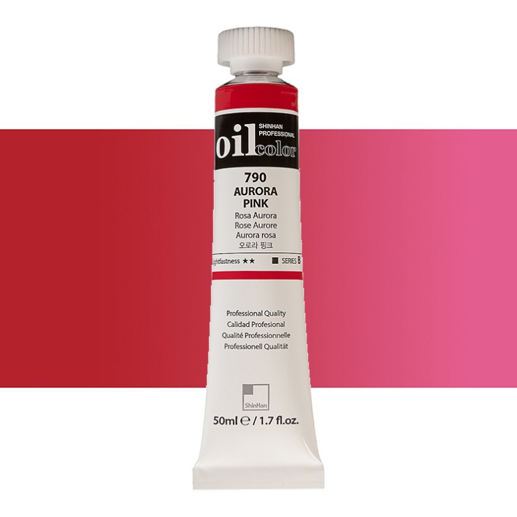 Краска масляная ShinHan "Professional" №790 Розовый аврора, туба 50мл