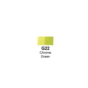 Маркер SketchMarker "Brush" G22 Chrome Green