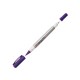 Маркер Sakura "Identi Pen" двусторонний перманентный, стержнь 0,4-1,0мм, фиолетовый