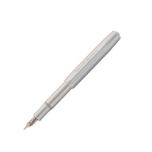Ручка перьевая Kaweco "Al Sport" EF 0.5мм, корпус серебристый