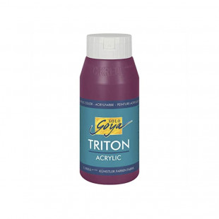 Краска акриловая Solo Goya "Triton" №21 Бордовый, 750мл.