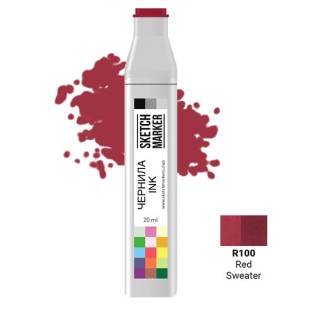 Чернила спиртовые Sketchmarker R100 Красный свитер, 20 мл