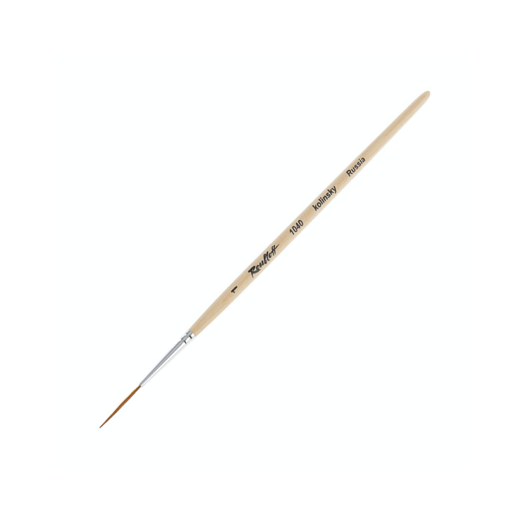 Колонок шлеппер "1040" №1 короткая ручка с лаковым покрытием