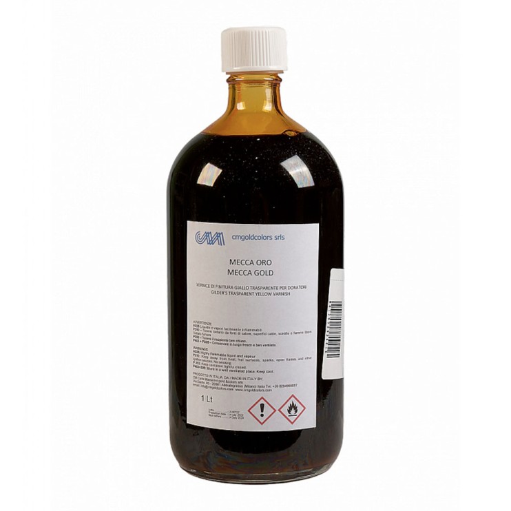 Лак для золочения Masserini "Mecca oro" золотистый, 1000мл