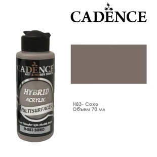 Краска акриловая Cadence "Hybrid" 70мл №H83 сохо