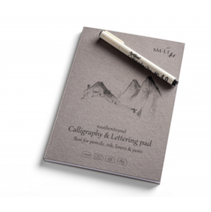 Склейка для каллиграфии SMLT "Calligraphy&Lettering" А4, 50л, 100гр/м²