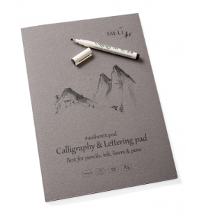 Склейка для каллиграфии SMLT "Calligraphy&Lettering" А4, 50л, 100гр/м²