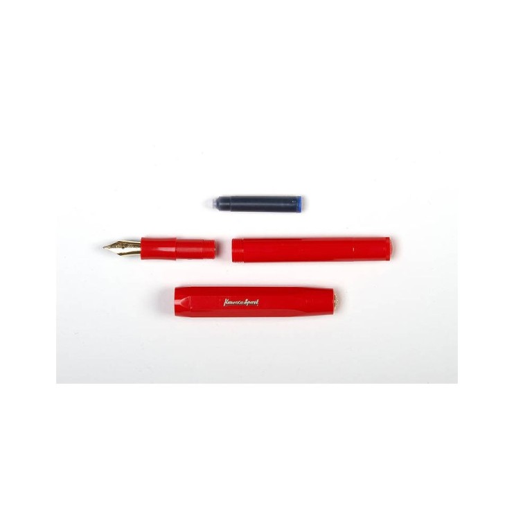 Ручка перьевая Kaweco "Classic Sport" M (0,9мм), Red (10001147)