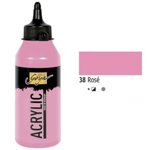 Краска акриловая Solo Goya "Acryl" №38 Роза, 250мл