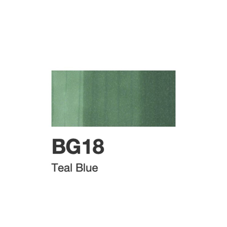 Спиртовые чернила Copic "INK" BG18 Teal Blue (12мл)