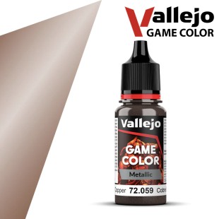 Краска акриловая для моделизма Vallejo "Game Color" 72.059 Hammered Copper