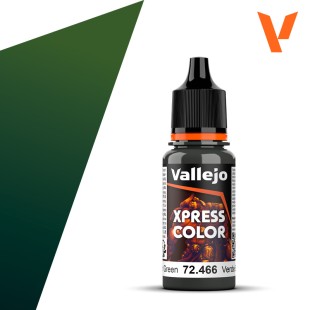 Акрил Vallejo "XPress Color" 72.466 Forest Green, 18мл для моделизма