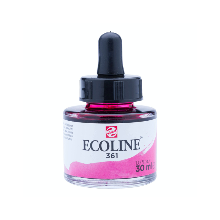 Акварель жидкая "Ecoline" №361 Розовый светлый, 30 мл
