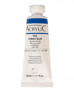 Краска акриловая ShinHan "Professional" №533 Кобальт синий, туба 50мл
