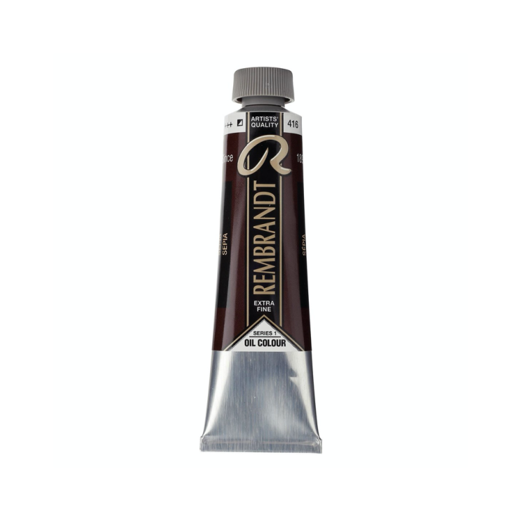 Краска масляная "Rembrandt" №416 Сепия / 40мл