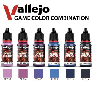 Набор красок для моделизма Vallejo "Game Color" 6 штук (№013, 014, 015, 021, 022, 019) по 18мл