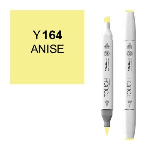 Маркер Touch Twin "Brush" цвет Y164 (желтый анис)