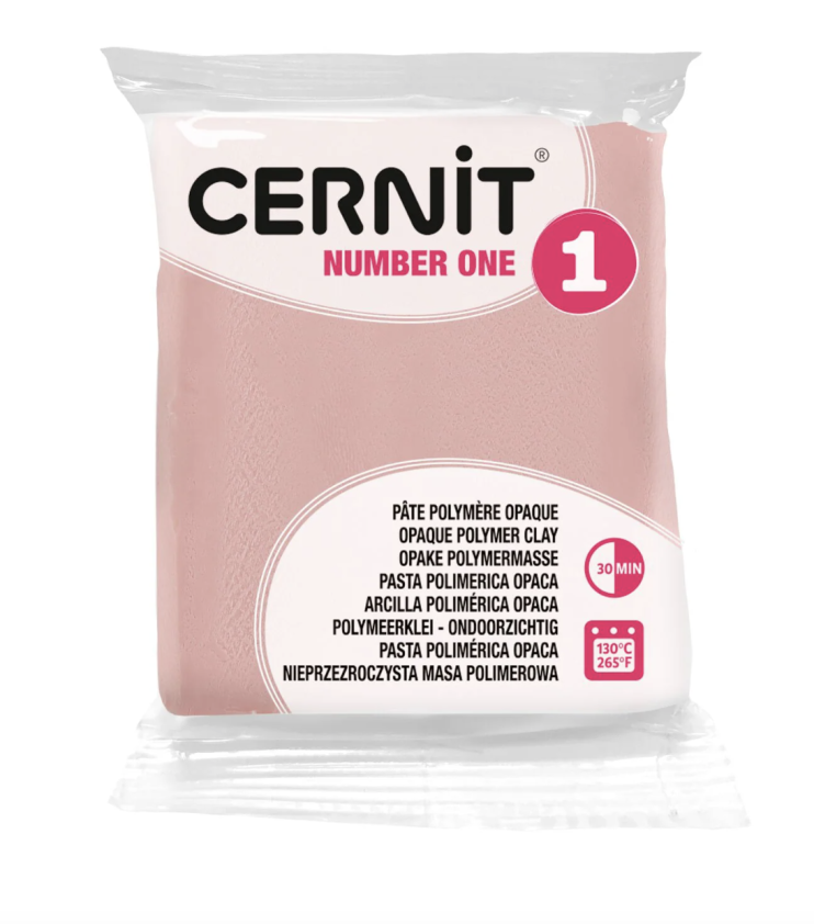 Глина для запекания "№1" 475 pink/ розовый, 56гр