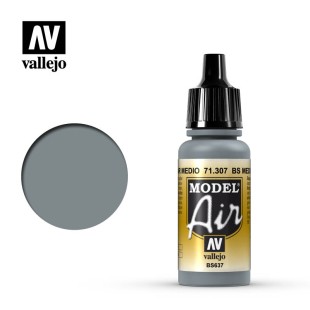 Краска для аэрографии "Model Air" цвет 71.307 (BS Medium Sea Grey)