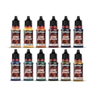 Набор красок для моделизма Vallejo "Game Color" №4 Combination, 12 цветов