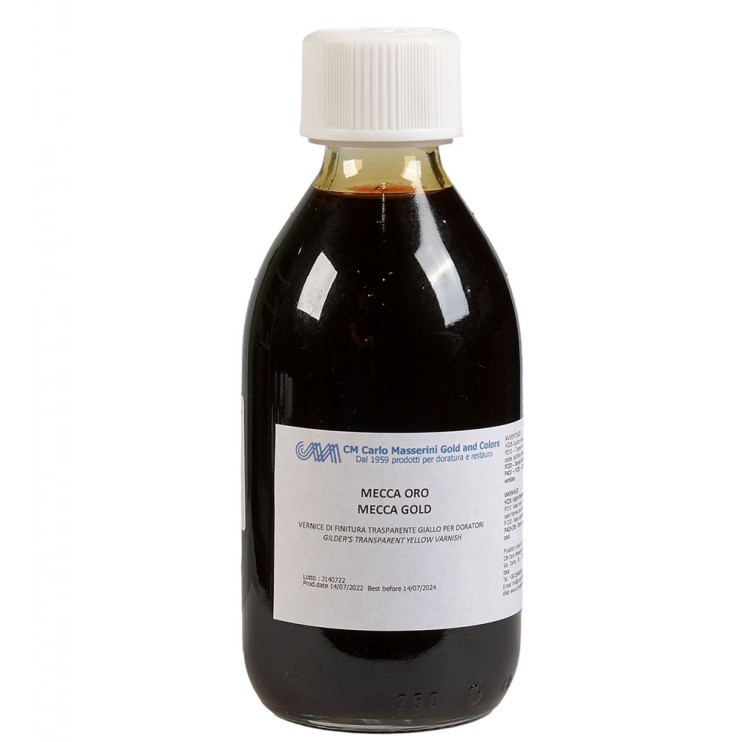 Лак для золочения Masserini "Mecca oro" золотистый, 250мл