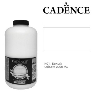 Краска акриловая Cadence "Hybrid" 2000мл №H01 белый