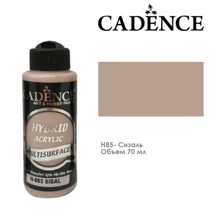 Краска акриловая Cadence "Hybrid" 70мл №H85 сизаль