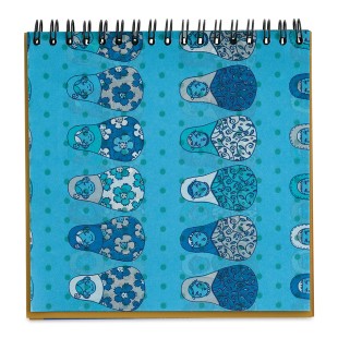 Блок бумаги для декупажа Decopatch "Decopad Colour Block" Blue, 48л, 15х16см (BLC04)