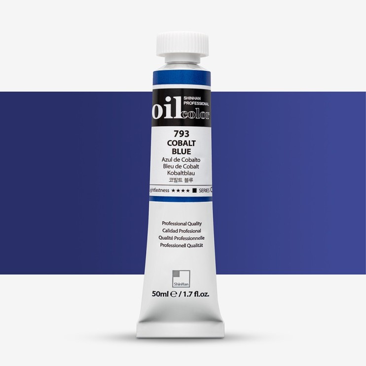 Краска масляная ShinHan "Professional" №793 Кобальт синий, туба 50мл