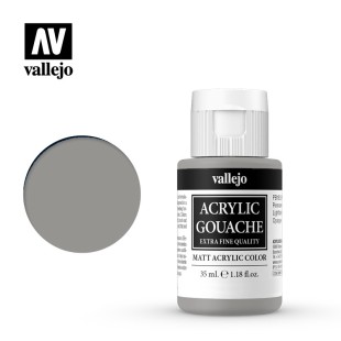 Гуашь-темпера Vallejo "Acrylic Gouache" 03.003 Серый №3, 35 мл